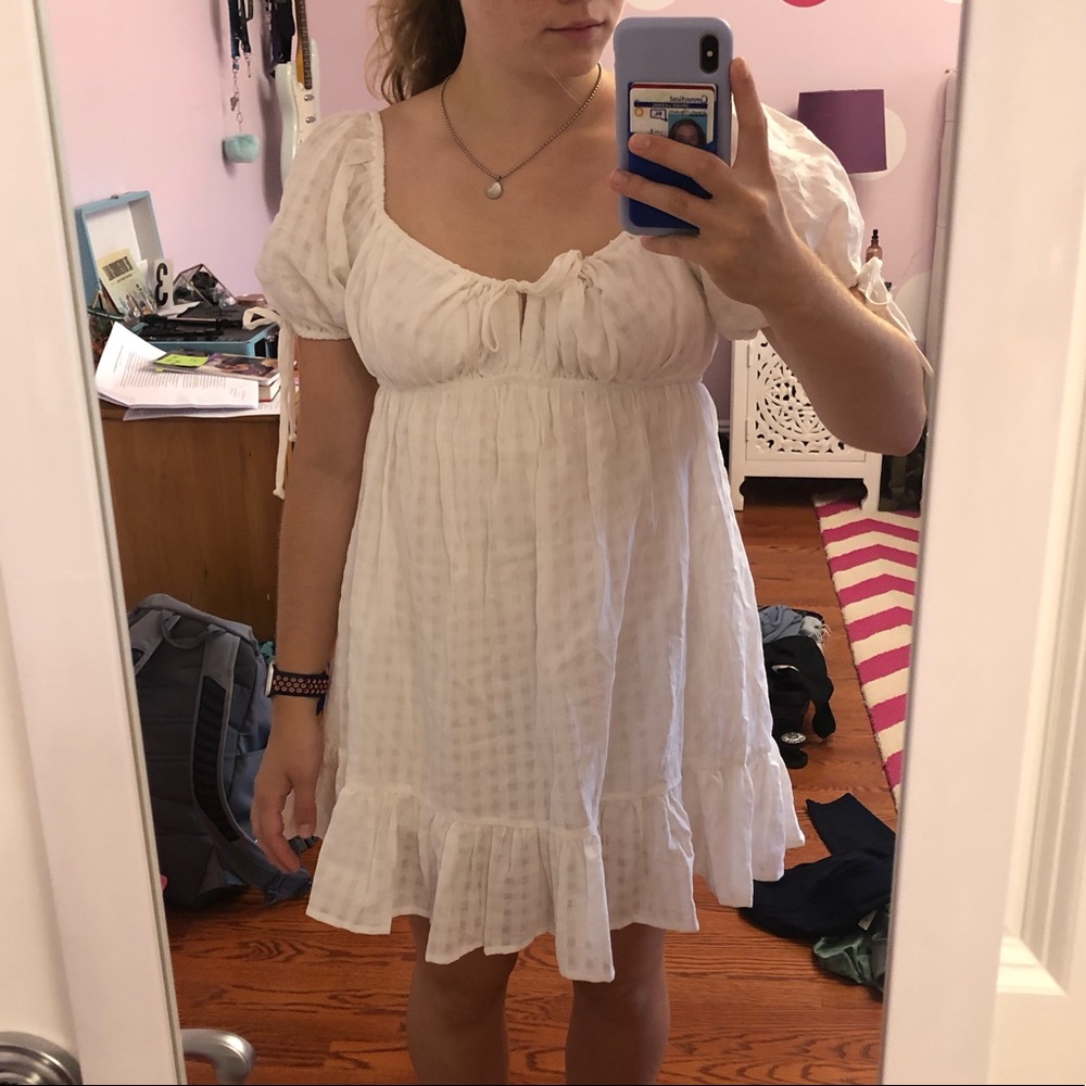 ✨LIKE NEW✨ Grey Bandit Santorum I dress